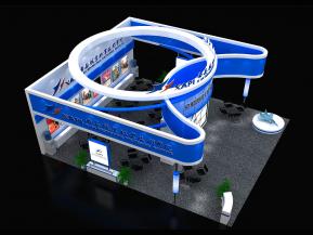 西安航空职业展览模型