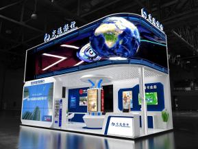 交通银行金融展展台模型