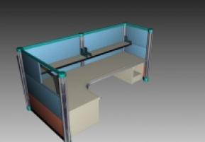 3D办公台