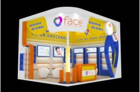 贝爽婴幼儿展台模型图片