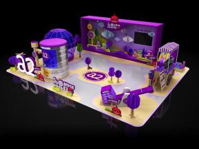 自然国度展览模型