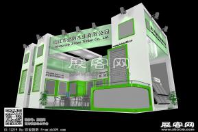 金豹木业展览模型