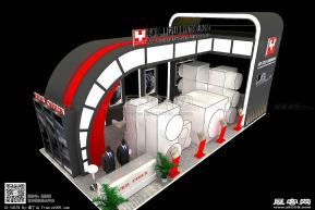 昆山烨俊展览模型图片