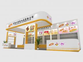 珍味食品展览模型