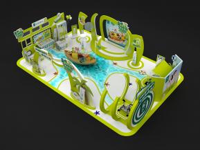 伊利淘鲜达食品展台