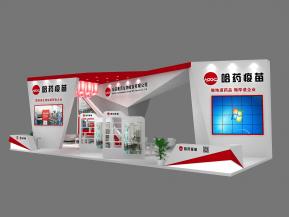 哈药疫苗展览模型