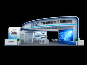 南南铝展览模型