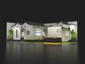 家天下展览模型