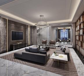 客厅餐厅3D模型