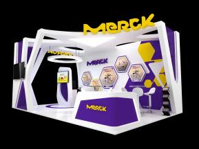 Merck默克医疗展台模型