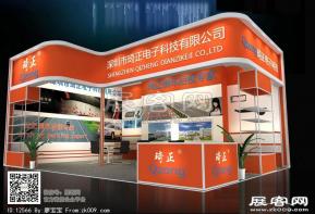 琦正电子展览模型图片