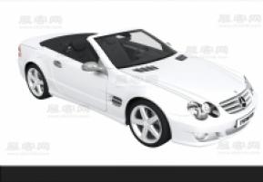 奔驰跑车3D模型