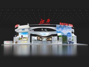 江西政府展展台模型