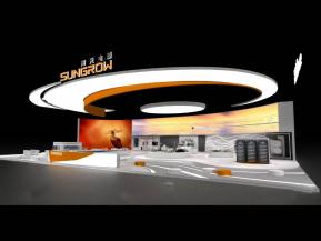 阳光能源展览模型