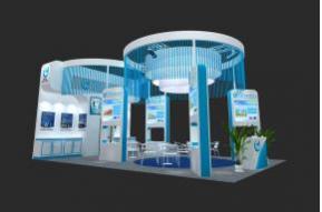 巴山焊材展览模型图片