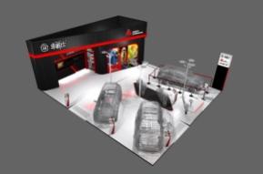 车爵仕展览模型