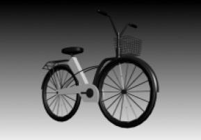 单车3D模型