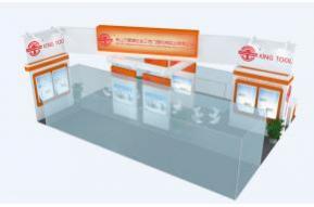 金工展台模型效果图