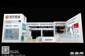 回天胶业展览模型图片