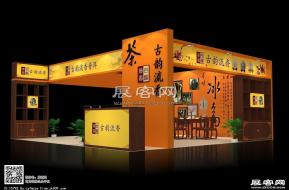 古韵留香展台模型图片