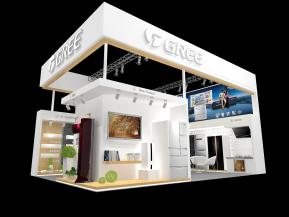 格力海博会展台模型