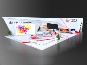 中国石化展览模型