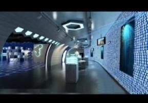 工业展馆3D模型