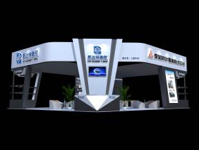 思达特测控展览模型