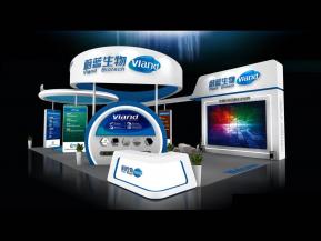 蔚蓝生物展览模型