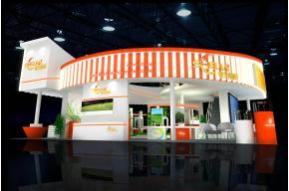 奢兰电子安防博览会模型图片