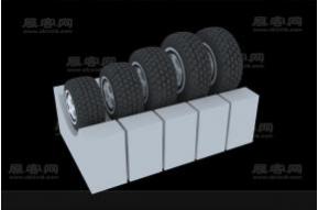 纹理清晰轮胎