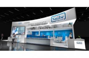 Snibe展台模型图片