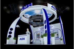 艾达光伏展览展示模型