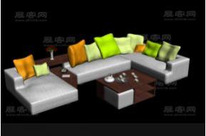 沙发3D模型