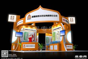 人福科技展览模型图片