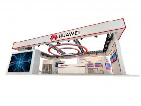 华为展览模型