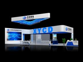 欣亚磁电展览模型