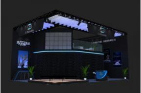 步入无限未来游戏展台3D模型