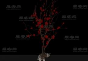 桃树3D模型