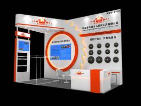 威尔马工具展位模型