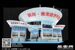 南充展览模型图片