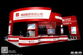 瑞阳制药展览模型图片