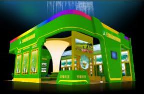 安徽农垦展台模型图片