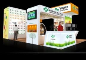 鲜活果汁展览图片模型