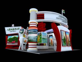 大别山旅游展览模型