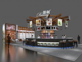 福州帮利茶叶展览展示展台模型