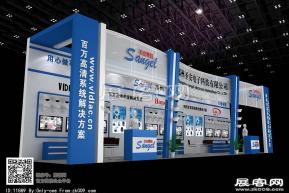 圣安电子展览模型