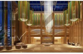 高档大厅模型图片