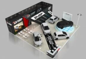 东箭汽车展览模型