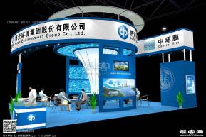 博天环境展览模型